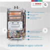 CALENTADOR BOSCH 12 L TIRO FORZADO - Imagen 2