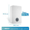 CALENTADOR BOSCH 21L TIRO FORZADO THERM 5600 - Imagen 2